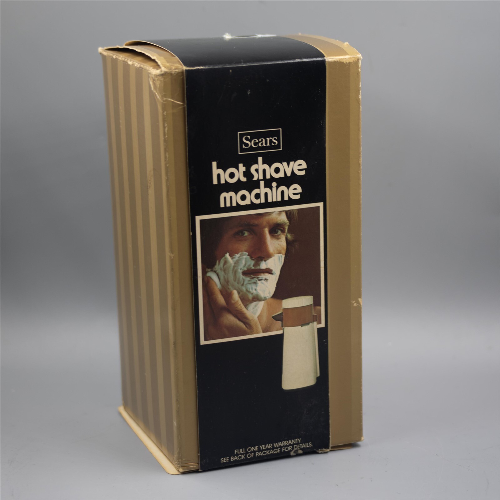 Vintage 1970s Sears Hot Lather Shave Machine Shaving Cream Dispenser eBay