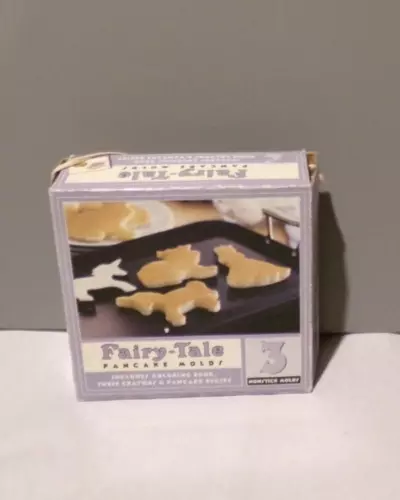 Fairy Tale Pancake Molds Set of 3 -  very good condition