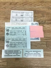 Champ Decals HO Scale BRH-37: Fruit Growers Express Freight Reefer