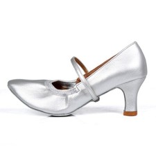 New Modern Dance Shoes Women Girls Dancing Shoes High Heeled Latin Dance Shoes