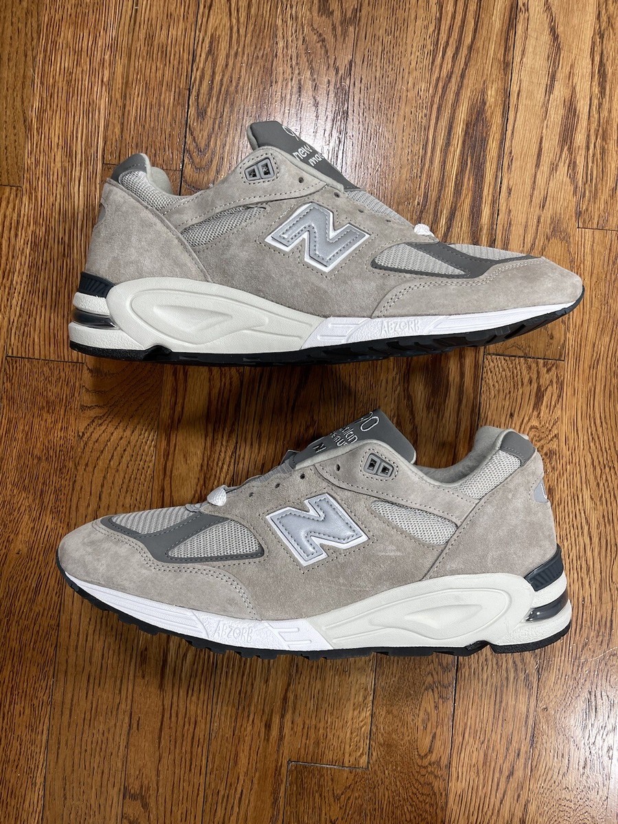 New Balance 990v2 Made in USA Grey M990GY2 Men's Size 12 NWOB | eBay