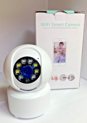 Wi-Fi SMART INNEN/AUSSEN ÜBERWACHUNGSKAMERA SPEICHERUNG MIT EXTRA SD-KARTE HINZUFÜGEN