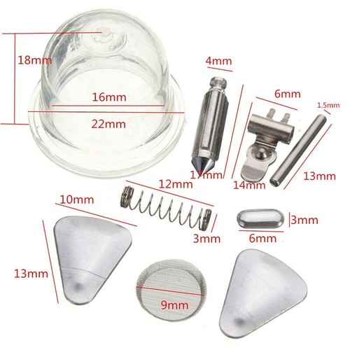 KIT MEMBRANE ZAMA RB-100 PER STIHL HS45 FS55 FS38 BG45 di Qualità - Foto 13 di 15