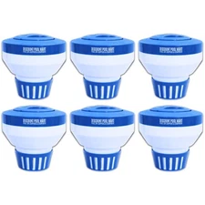 Pool Chlorine Floater 3" Tablet Floater Pool Chlorine/Bromine Floater (6 Pack)