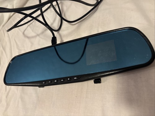 🍌 Rear View Mirror Car Dash Cam Camera Roadcam WORKS Looks Unused Fast Shipping - Picture 2 of 5