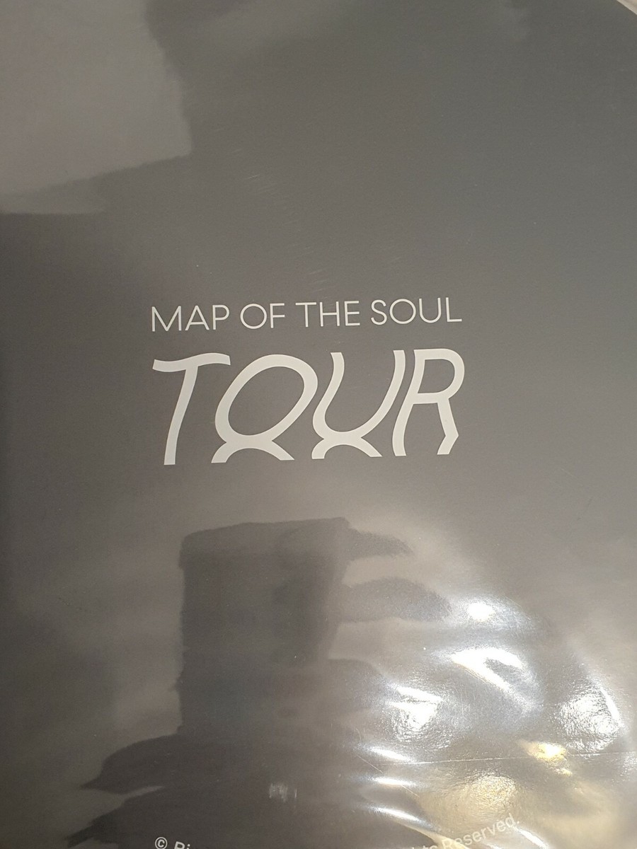 BTS OFFICIAL Jimin Picket Map of the Soul Tour | eBay