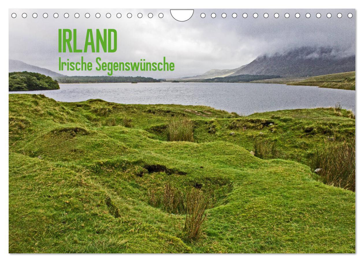 Irland - Irische Segenswünsche (Wandkalender 2025 DIN A4 quer), CALVENDO Monatsk