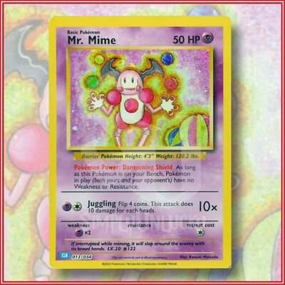 Pokemon TCG: Mr. Mime 013/034 Classic Collection | eBay