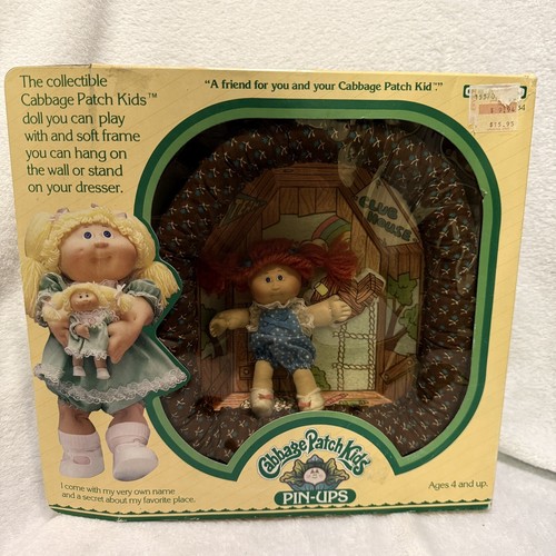 Cabbage Patch Kids Pin-Ups 1983 Charlene Jenny & Clubhouse (Neu im Karton) Coleco #3934 - Bild 1 von 5
