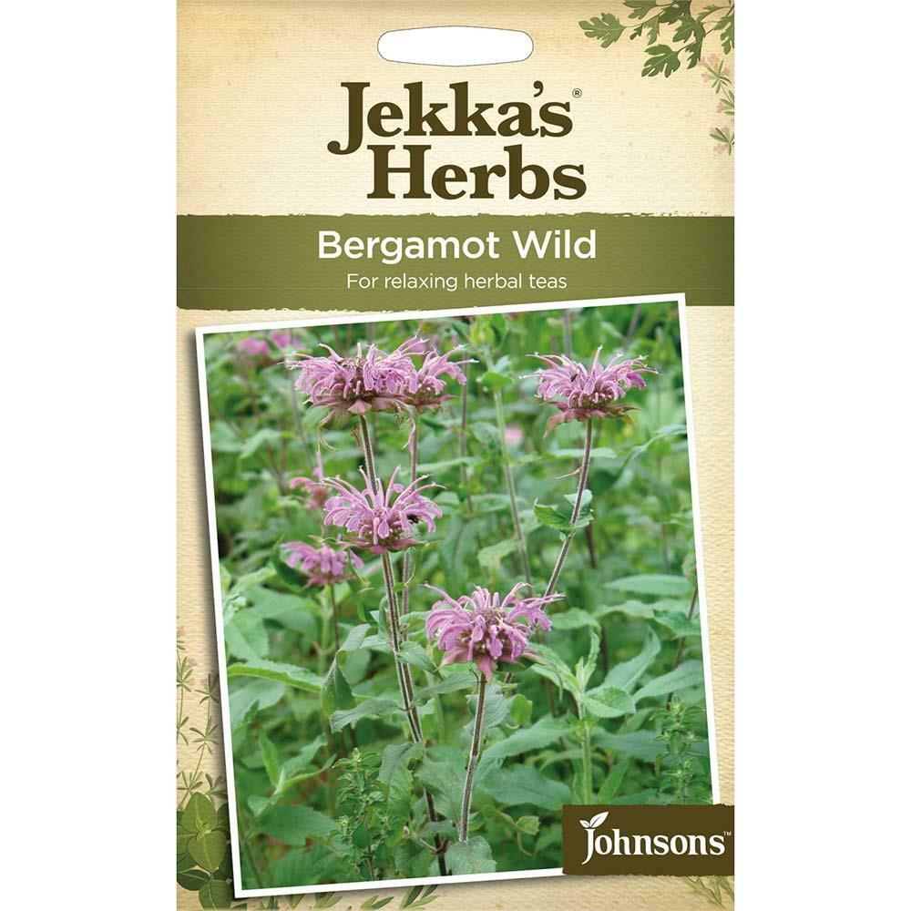Johnsons Jekka's Herbs Easy Grow Bergamot Wild (Monarda Fistulosa) Seeds PKT
