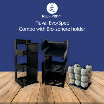 REEF-PRINT Medien / Algenkörbe (Kammer 1 & 2) für Fluval Evo 52L & Spec 60L