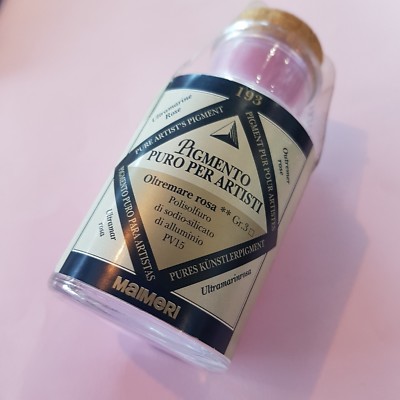 MAIMERI REINES PIGMENT FÜR KÜNSTLER ÜBERSEE ROSA 100ML PINK ROSEN KÜNSTLERISCHE KUNST