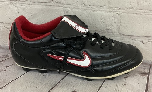 Scarpe da calcio Nike JR Tiempo 750 VT colori nero bianco rosso Varsity taglia US 5,5 anni - Foto 7 di 8