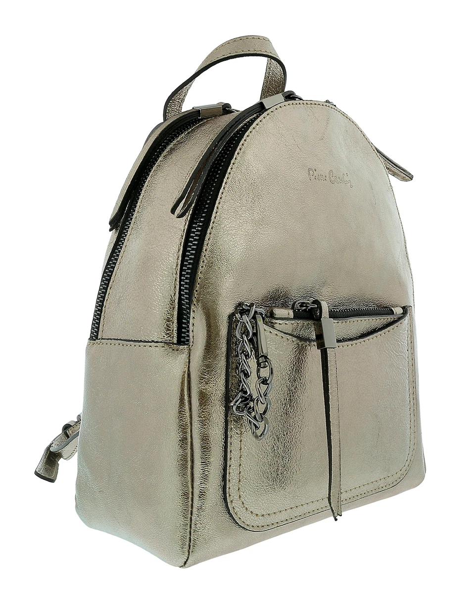Pierre cardin store leather backpack