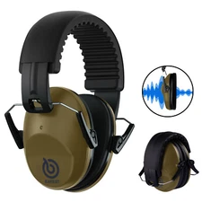 Adult Protection Ear Muffs Hearing Noise Reduction For Gun Shooting Range Safe