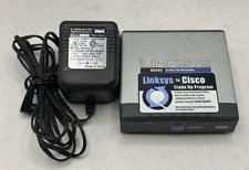 LINKSYS CISCO 5-Port 10/100 Network Switch SD205 w/ AC Adapter