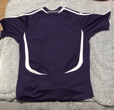 Real Madrid 06/07 Adidas Benq Siemens Purple Third Kit | eBay