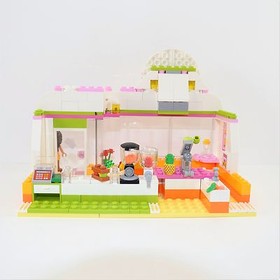 LEGO Friends Heartlake Juice bar 41035 with Instructions No Original Packaging