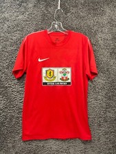 Puma Futbol Club Nike Dri-Fit Men's Medium Red Southampton FC Soccer Tee