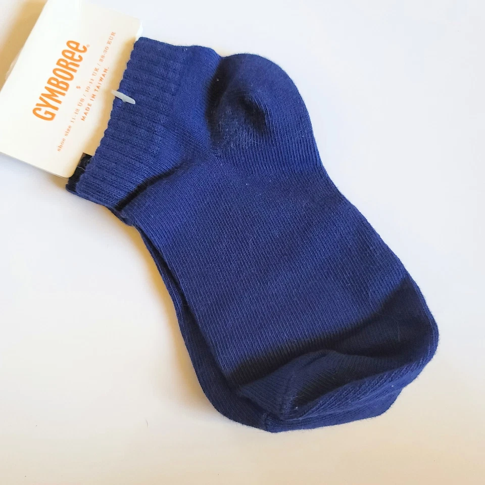 Gymboree Boys Socks Sz S "Monster-politan" Blue Ankle Socks NWT Shoe sz 11-12 US - Image 2 of 2