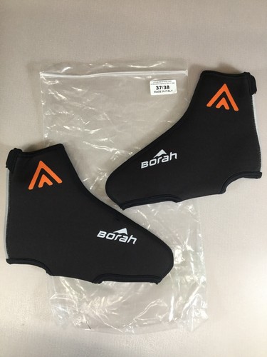 Mt Borah Uhc Rally Cycling Shoe Cover Booties Size 37/38 Euro  (6910-21) - Picture 2 of 7