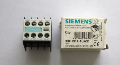 Siemens Hilfsschalterblock 3RH1911-1GA31