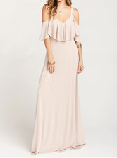  Show me Your Mumu Renee Ruffle Maxi Dress - M