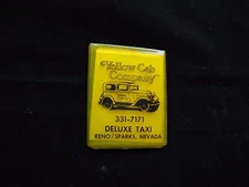 Yellow Cab Company mirror  2 1/8'' X 2  3/4 ''