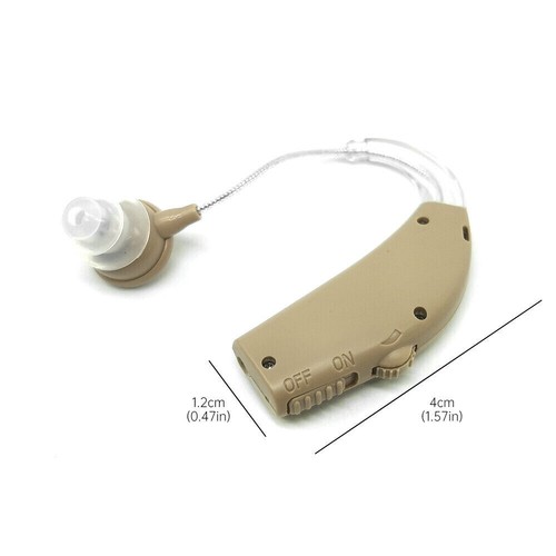 1 Pair Hearing Aid Rechargeable Invisible BTE Ear Aids with Charger Dock AU - Picture 10 of 14