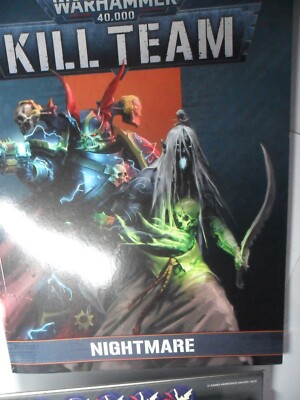 Warhammer 40k Nightmare Kill Team Regelkarten Token Night Lords Drukhari Y467
