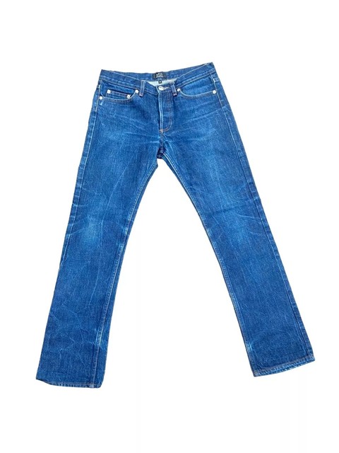 A.P.C Raw Denim Jeans New Cure H (mens) Size 29 Slim Fit APC