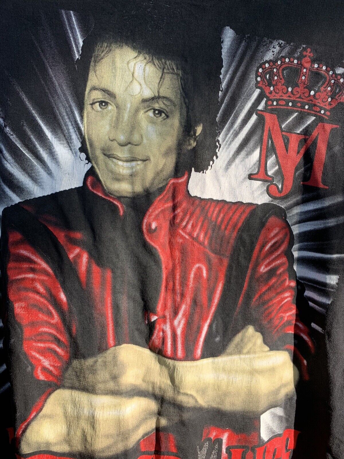 Michael Jackson Vintage Rare 2009 Memorial Shirt … - image 4