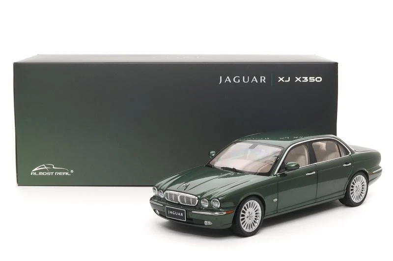 Green 1:18 Scale AR Almost Real Jaguar XJ6 X350 Metal Diecast Car Model - Image 2 of 4