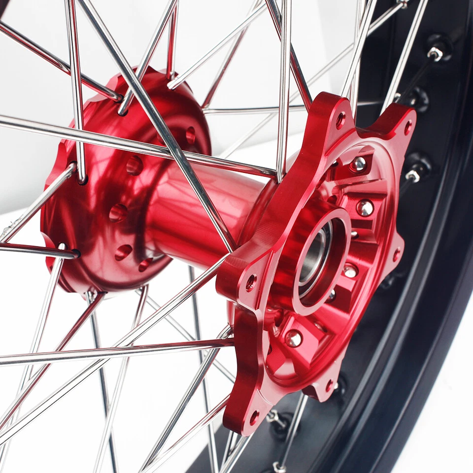 DR-Z 400 SM For Suzuki 17"x3.5" Supermoto Front Wheel DRZ400SM 00-24 DRZ 400 E S Foto 2 de 3