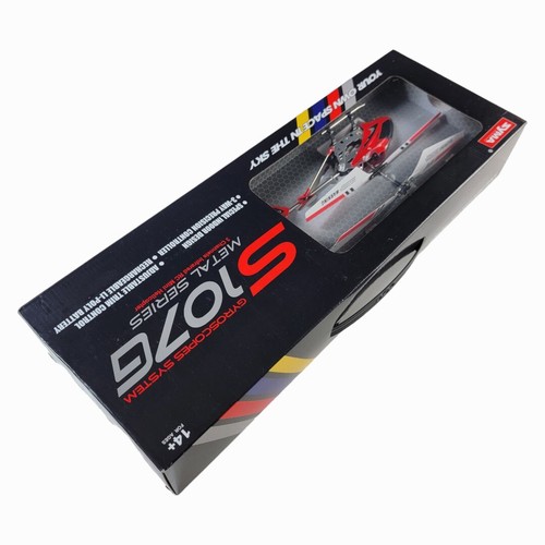 Mini Helicóptero Syma Radio Control Serie Metal Rojo S107G 3 Canales Infrarrojo - Imagen 3 de 5