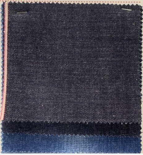 16oz Light Purple Selvage Raw Denim Fabric Heavy Selvedge Jeans Cloth Material