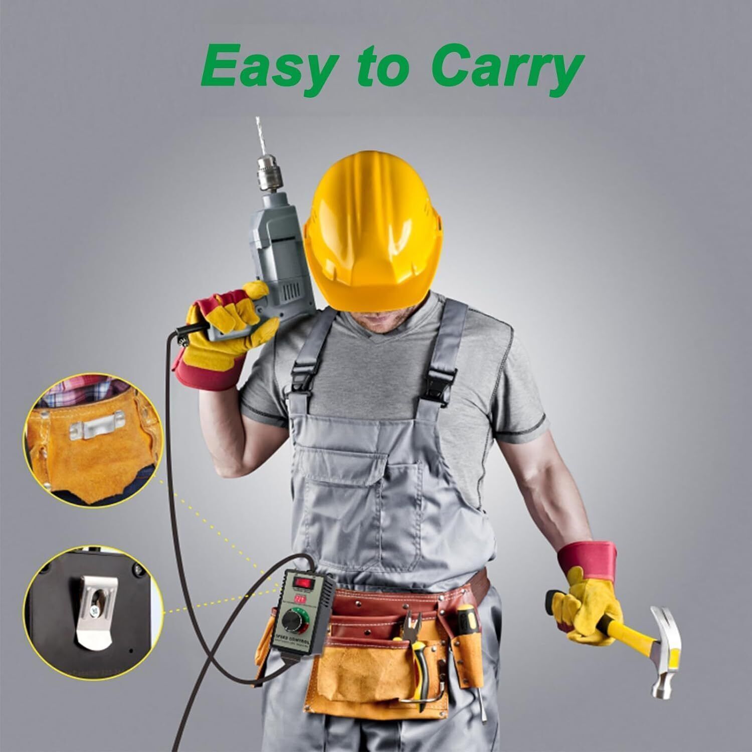 Variable Speed Controller for Router Fan Electric Motor Rheostat 120V Adjuster