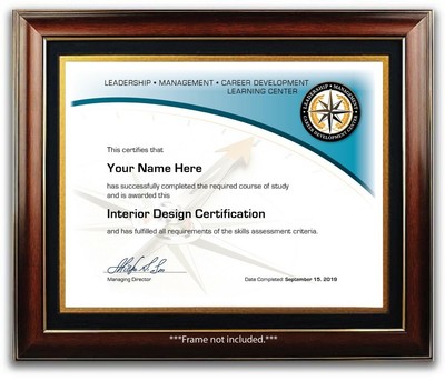 Interior Design Decoration Course Certificate Diploma Office Home Desk Decor Ebay