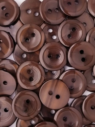 VARIEGATED BUTTON, 24L -5/8", SHINY FINISH, 144 PIECES, FREE SHIPPING USA - Picture 8 of 34