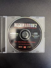 MechWarrior 2 PC, 1995 31st Century Combat Activision Battletech ATI 3D Rage