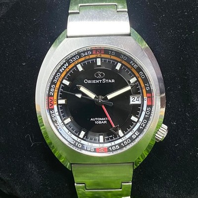 Rare Orient Star Automatic FE05-C0 CA Black Dial WZ0091FE Black Dial Fullset Men