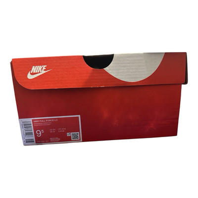 Nike Full Force Lo White/Black Lace Up Men's Low Top Athletic Sneaker FB1362-101