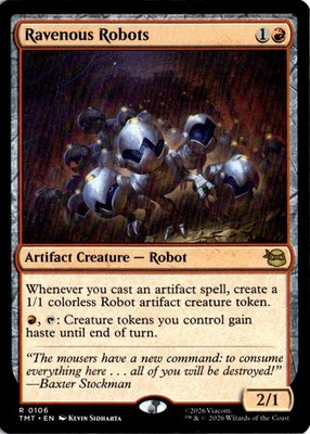Ravenous Robots R Teenage Mutant Ninja Turtles 106 NM