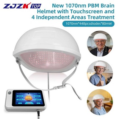 1070nm 4Zones Photobiomodulation Helmet for Cognitive Support and Daily Wellness