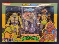 NECA Teenage Mutant Ninja Turtles Tokka & Rahzar 7 in Action Figure - 2 Pack NEW