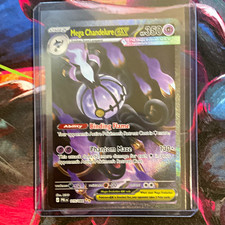 Mega Chandelure EX 115/084 pitch black rare on eBay