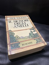 J. T. R. Tolkien Il Signore Degli Anelli Rusconi  Nona Edizione 1981 Con Mappa