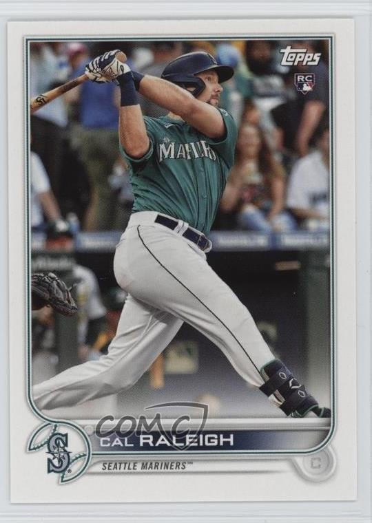 2022 Topps Seattle Mariners Cal Raleigh #SEA-12 Rookie RC 7iu