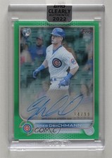2022 Topps Clearly Authentic Auto Green /99 Greg Deichmann #CAA-GD Auto qf8