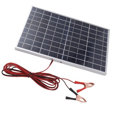 Solar Panel 15W 18V High Efficiency Polycrystalline Solar Panel Kit With Cli SET